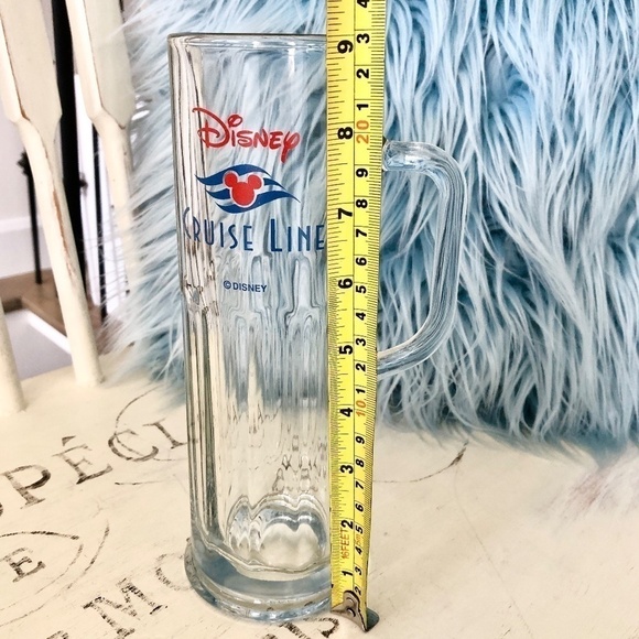 Walt Disney, Cruise Line, 21oz, Beer Mug, Glass, Tall Stein, Collectable Mug - Picture 9 of 10